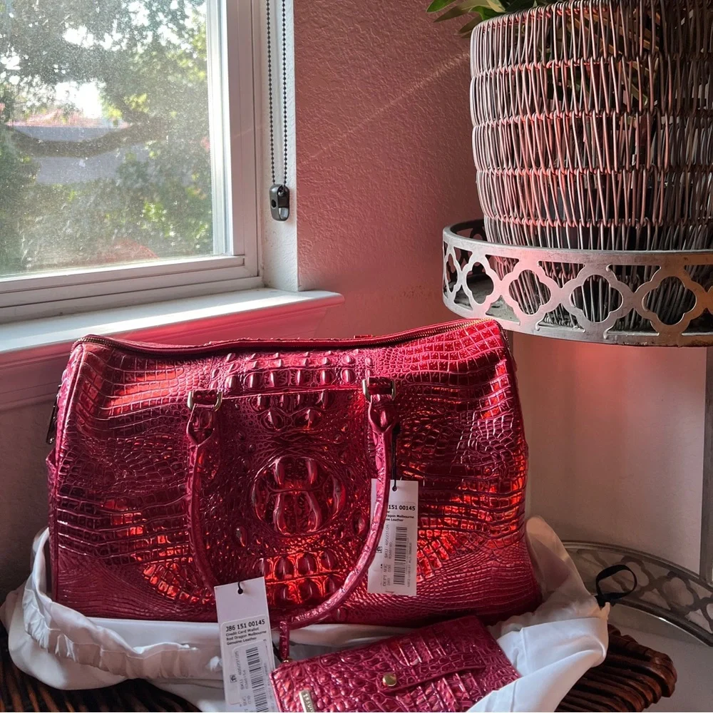 Brahmin Spencer bag Red Dragon - Picture 3 of 7